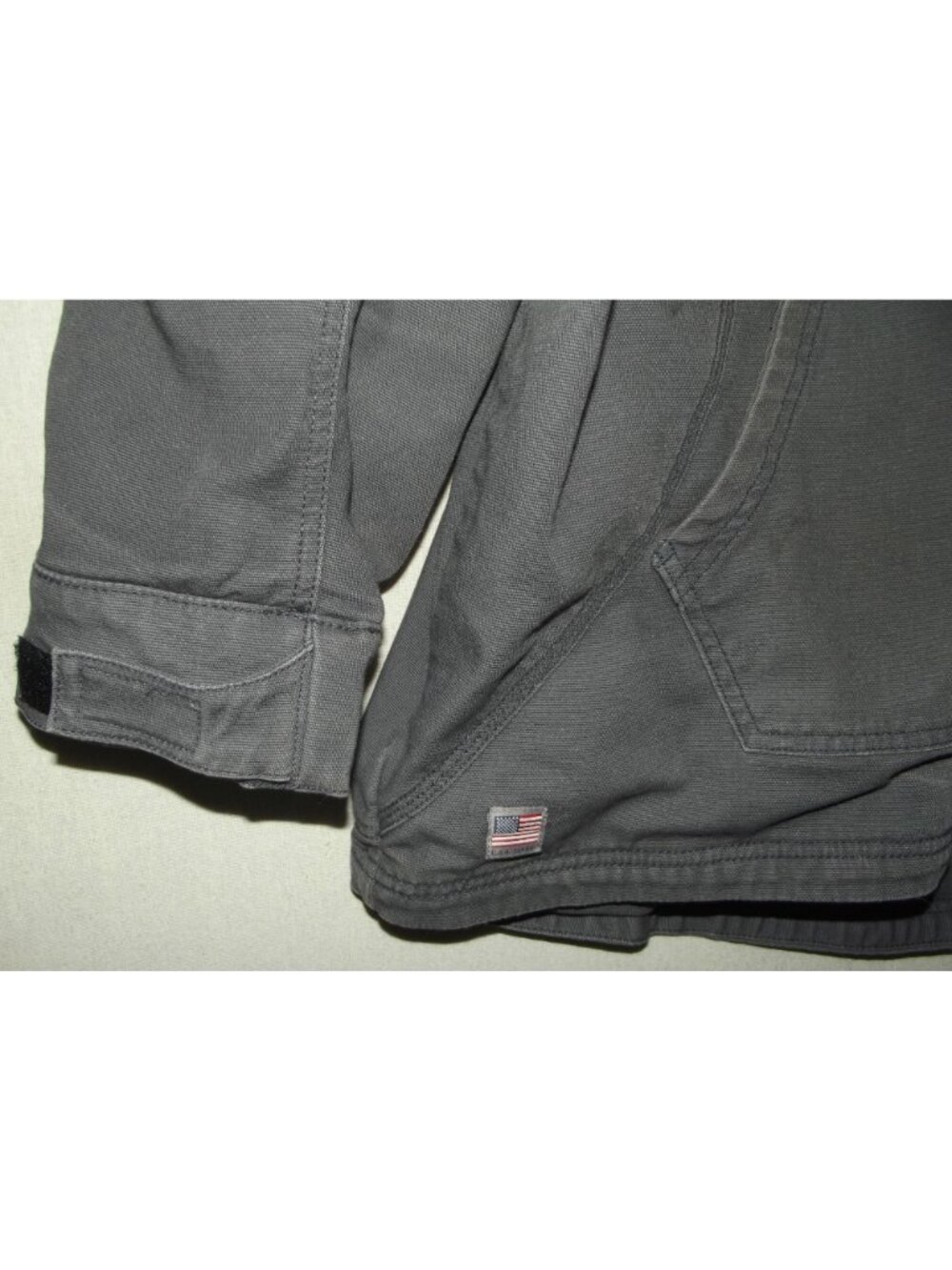 Ariat Jacket Mens 3XL Gray Flame Resistant DuraLight Stretch Canvas personalized - Picture 8 of 16